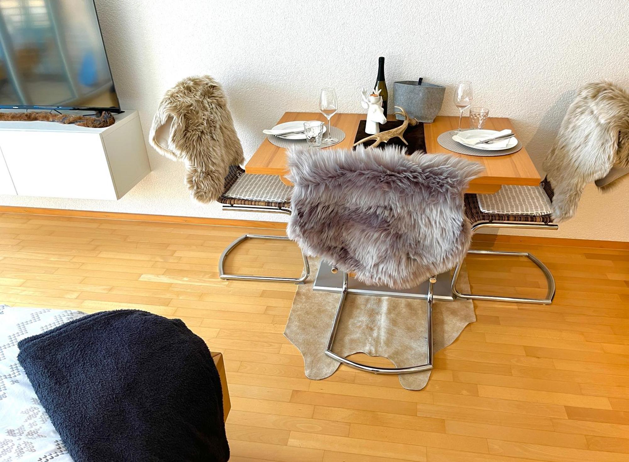 Sonniges Bergblick-Appartement Damüls Eksteriør billede