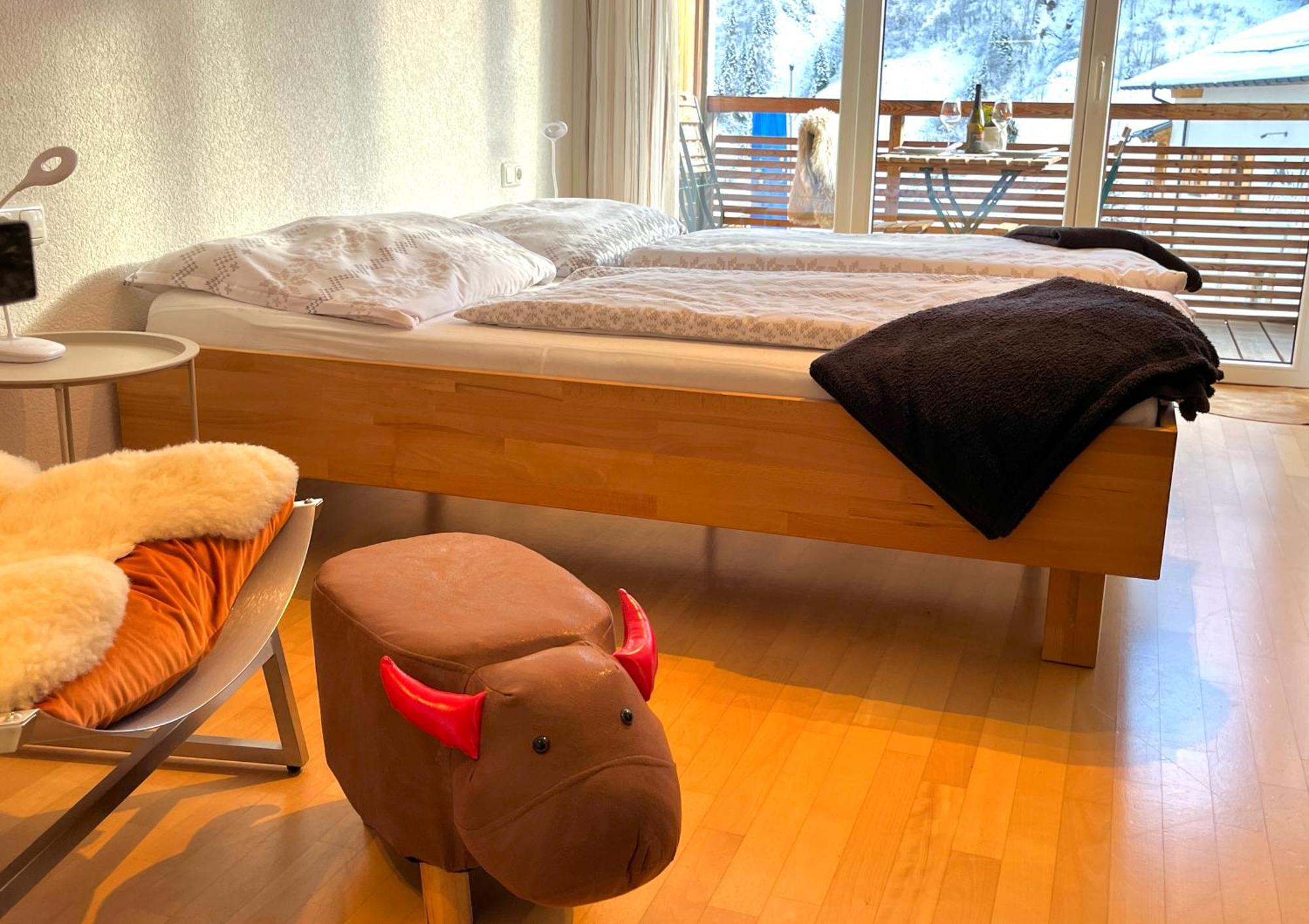 Sonniges Bergblick-Appartement Damüls Eksteriør billede