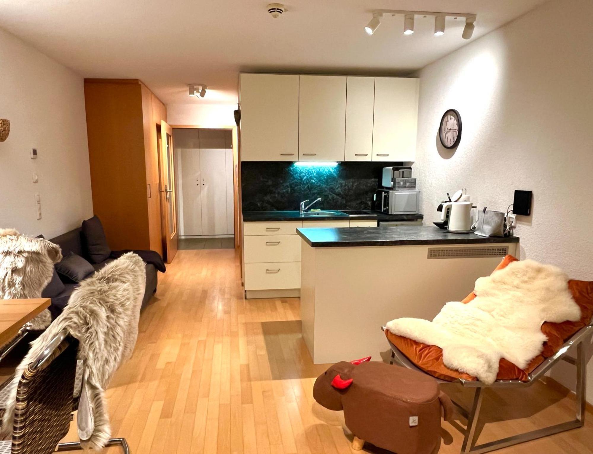 Sonniges Bergblick-Appartement Damüls Eksteriør billede